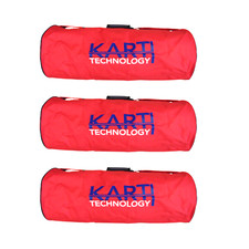 Kart Tyre Bags THREE Heavy Duty RED Tyre Bag Kart Technology Kart Parts UK New