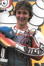 Freddie Spencer SIGNED  Honda Victory Portrait