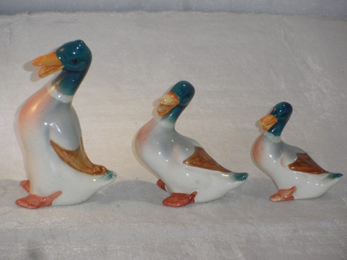Beswick mallard duck family - duck,
