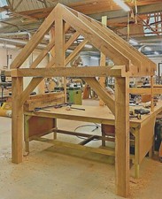 Green Oak Porch - UPTO 2400mm