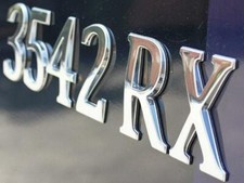 Chrome boat emblem for - boat, &