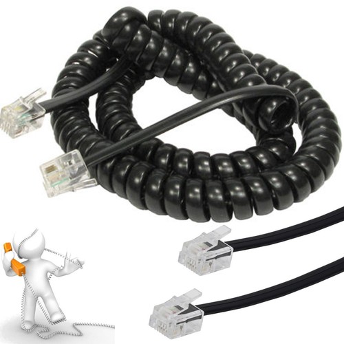 Telephone handset cable rj10 - telephone,