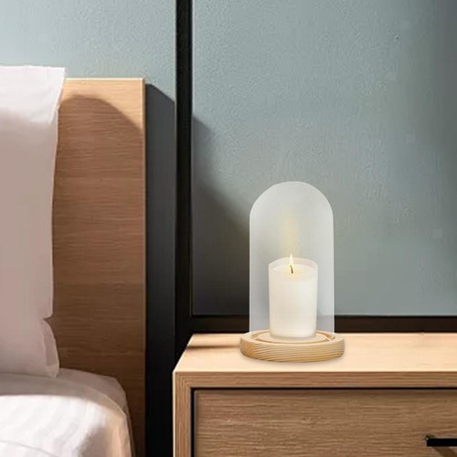 Clear glass dome - clear,