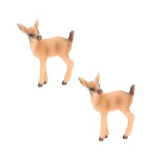  3 Pieces Small Deer Figurine