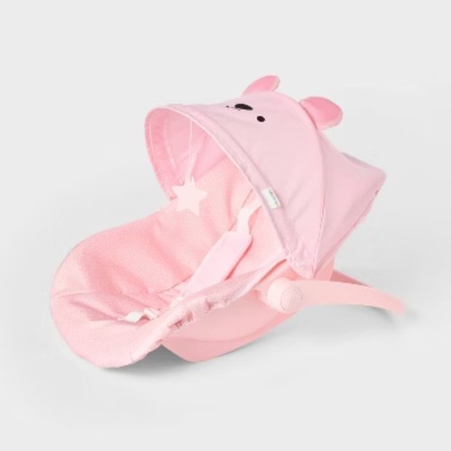 Pink dot bear - bear, carrier