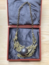 Star Trek Klingon Flame Necklace Presentation Box High End Prop Replica Cosplay
