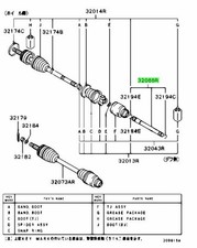Shaft, Fr Axle, Inner RH For