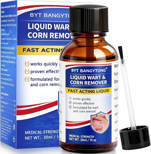 Wart remover liquid - remover,