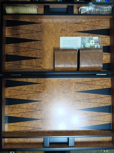 Backgammon set new boxed - set, &