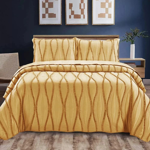 Luxury quilted bedspread - luxury,