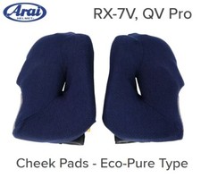 BRAND NEW #ARAI CHEEK PADS #RX-7 #QV PRO #QUANTUM ST - MULTIPLE SIZES - £39.99