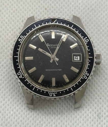 Vintage accurist all - all, steel