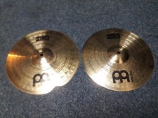 Meinl Hi-Hat Cymbals Pair   /    professionally repaired