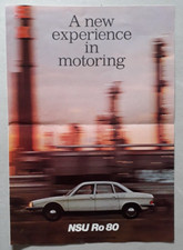 NSU Ro 80  Brochure c.1968