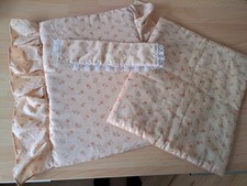 PEDIGREE VINTAGE SINDY FOUR POSTER BED COMPLETE BEDDING SET. EXCELLENT CONDITION