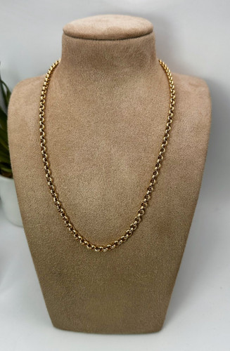 14ct mioro belcher - belcher, chain