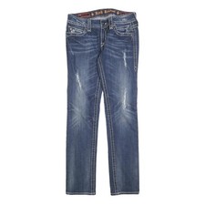 ROCK REVIVAL Womens Jeans Blue