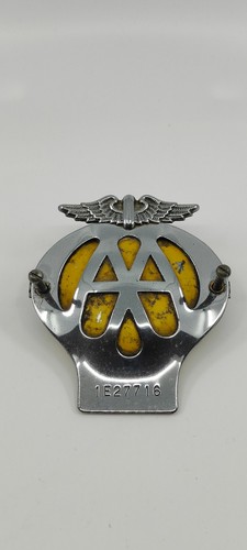 Vintage car badge - aa,