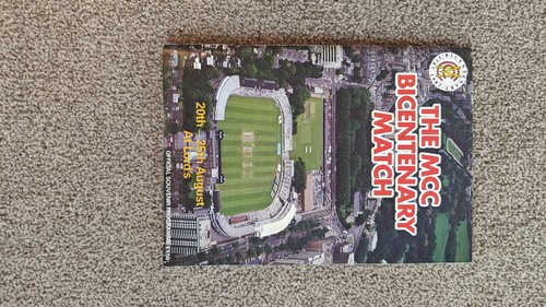 The mcc bicentenary - the, match