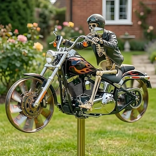 Motorcycle wind spinner - wind, spinner,