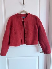 Lands End Wool Jacket Womens