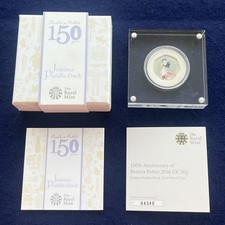 2016 JEMIMA PUDDLE DUCK 50P