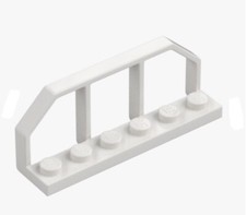 1 x LEGO white HAND RAIL 1.5X6X2 (6271646 / 58494)