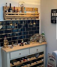 Recycled pallet wood gin and
