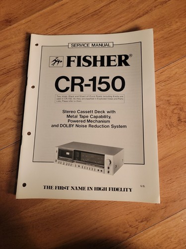 Fisher 150 cassette deck - 150,