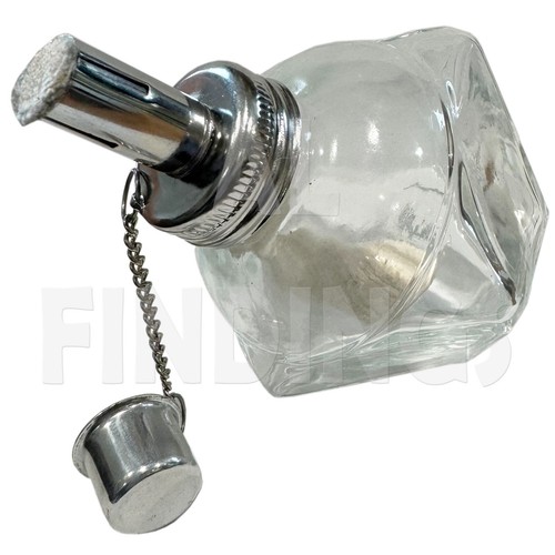Glass alcohol spirit lamp - glass,