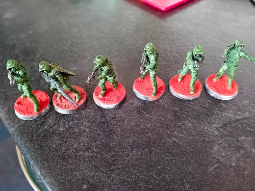 Resin printed painted scout - &,