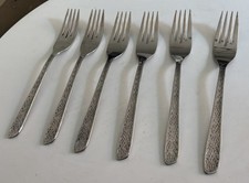 6 Oneida Stainless Steel