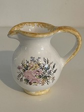 Mini Milk Jug Floral & Venezia Stamp Souvenir