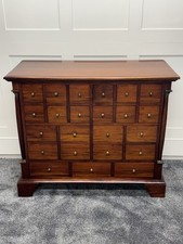 Mahogany 23-drawer Apothecary