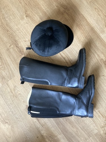 Black equestrian equitector - equestrian,