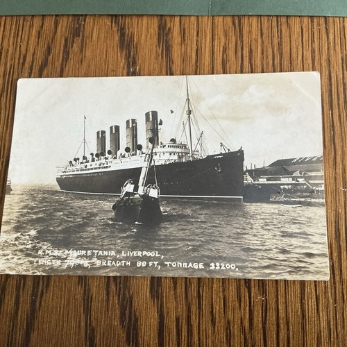 Rppc mauretania tug with - rppc,