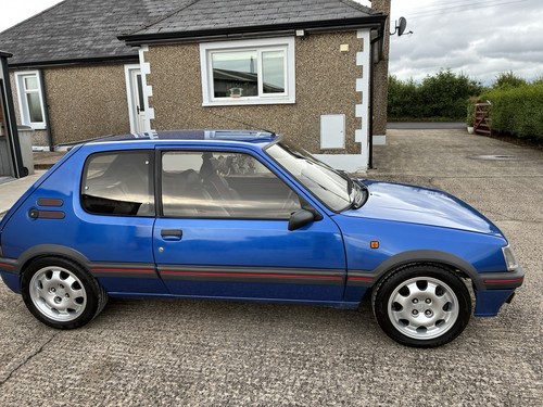 1992 peugeot 205 gti - peugeot,