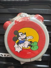 Vintage Red Disney Round Flask