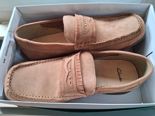Clarks tan nubuck - clarks, moccasin