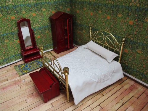 Victorian design dolls house - dolls',