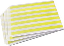 5" x 7" Striped Candy Sweet Paper Bags Wedding Buffet Party Pick n Mix X 200