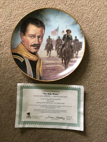 The ride home plate john - john, wayne