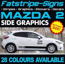 to fit MAZDA 2 GRAPHICS DECALS
