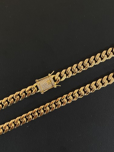 Miami cuban link chain 18k - miami,