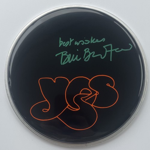 Signed bill bruford - yes, king
