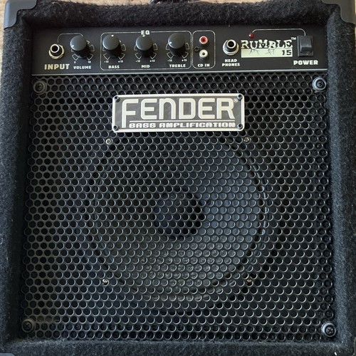 Fender rumble 15w - fender, 1x8