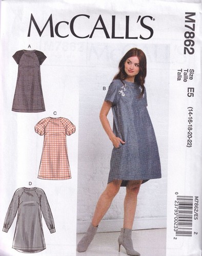 Mccalls 7862 dresses - 7862, sewing