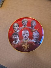Man Utd Dambury  Mint  Plate Memorabilia