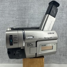 Sony Handycam CCD-TRV48E Handheld Video8 XR Camcorder Silver Tested