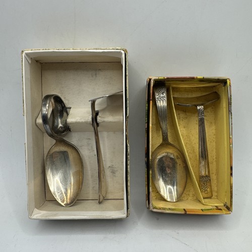 Baby food pusher - 2x, spoon